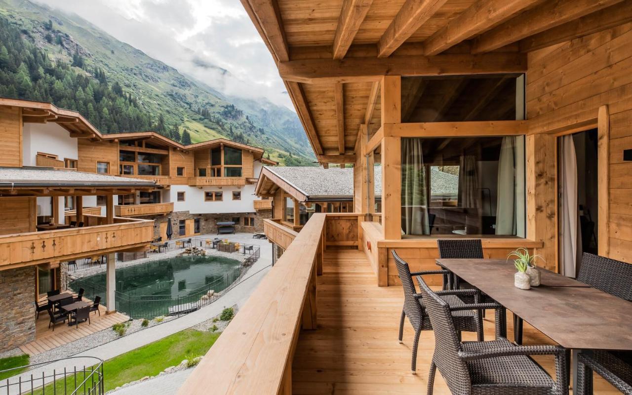 Das Chaletdorf - Pitztal Санкт-Леонгард-ім-Пітцталь Екстер'єр фото